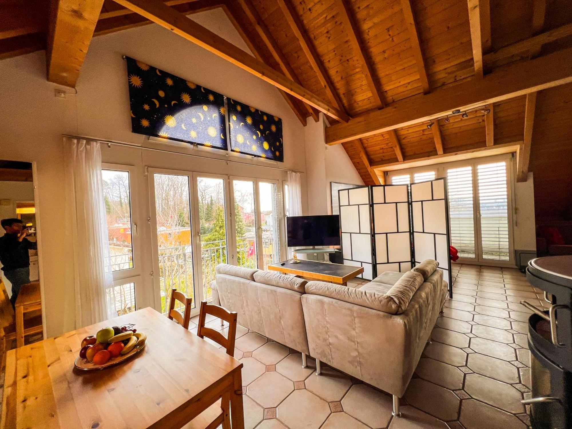 Dachwohnung In Flughafennaehe Κλότεν Εξωτερικό φωτογραφία